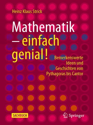 cover image of Mathematik – einfach genial!